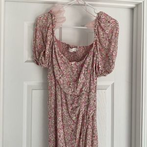 Astr The Label - floral midi dress